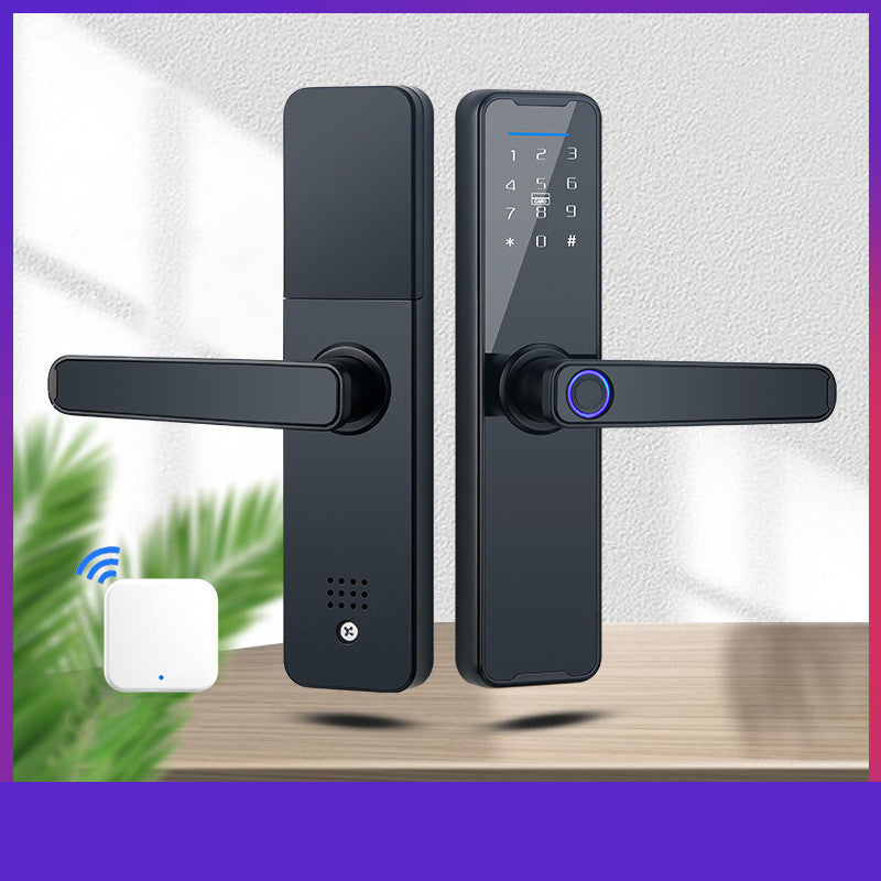 Smart Mortise Door Lock - Fingerprint, Password, Mechanical Key, Card, APP, Bluetooth/WiFi - SL20
