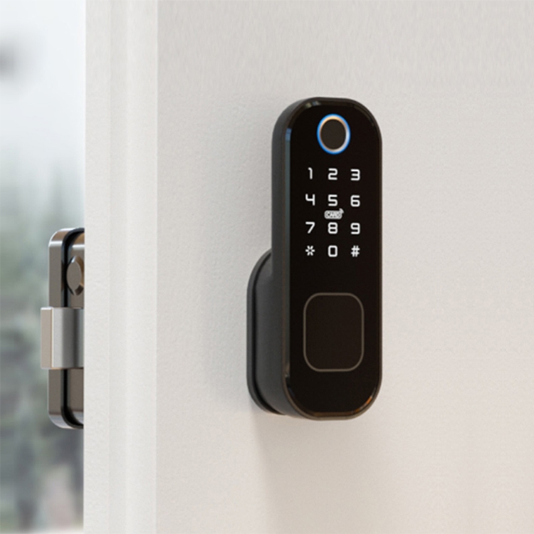 Smart Rim Lock - Fingerprint Passcode Bluetooth/WiFi Smart Door Lock - SL9